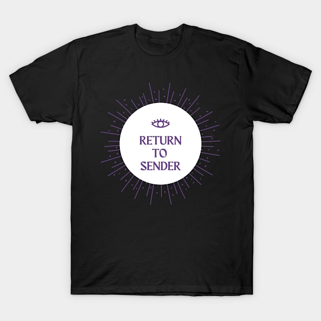 Return To Sender T-Shirt by Nu Aura